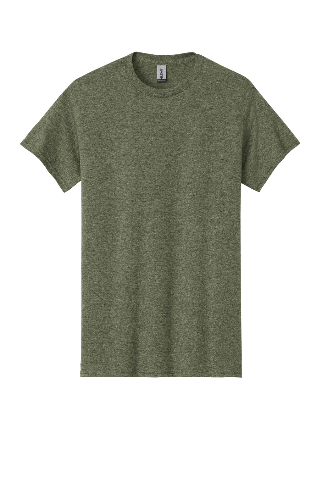 Gildan Mens/Unisex S/S Shirts Heather Military Green