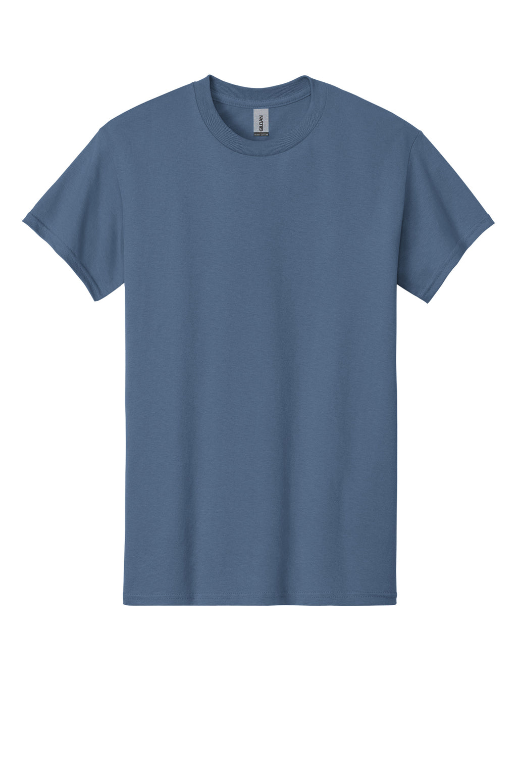Gildan Mens/Unisex S/S Sleeve Shirts Indigo Blue