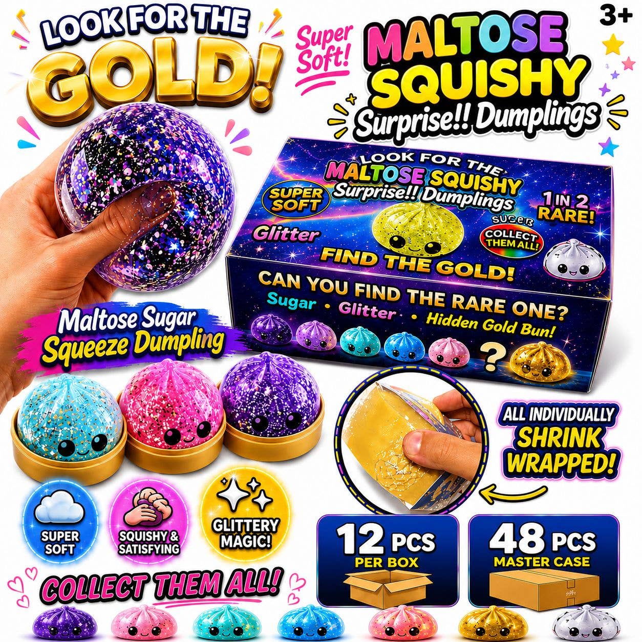 Sugar Glitter Dumpling