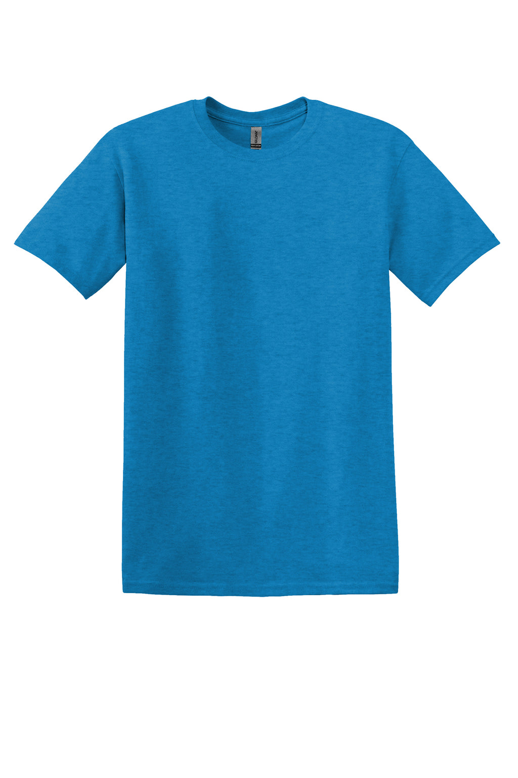 Gildan Mens/Unisex S/S Shirts Heather Sapphire