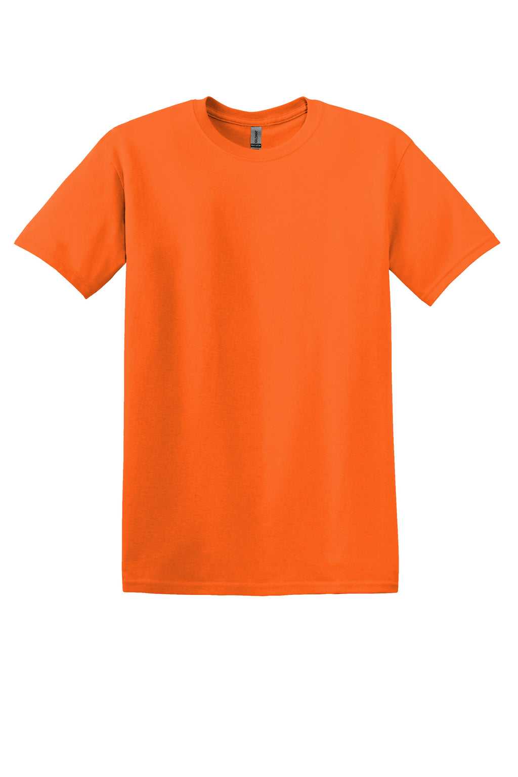 Gildan Mens/Unisex S/S Shirts Safety Orange