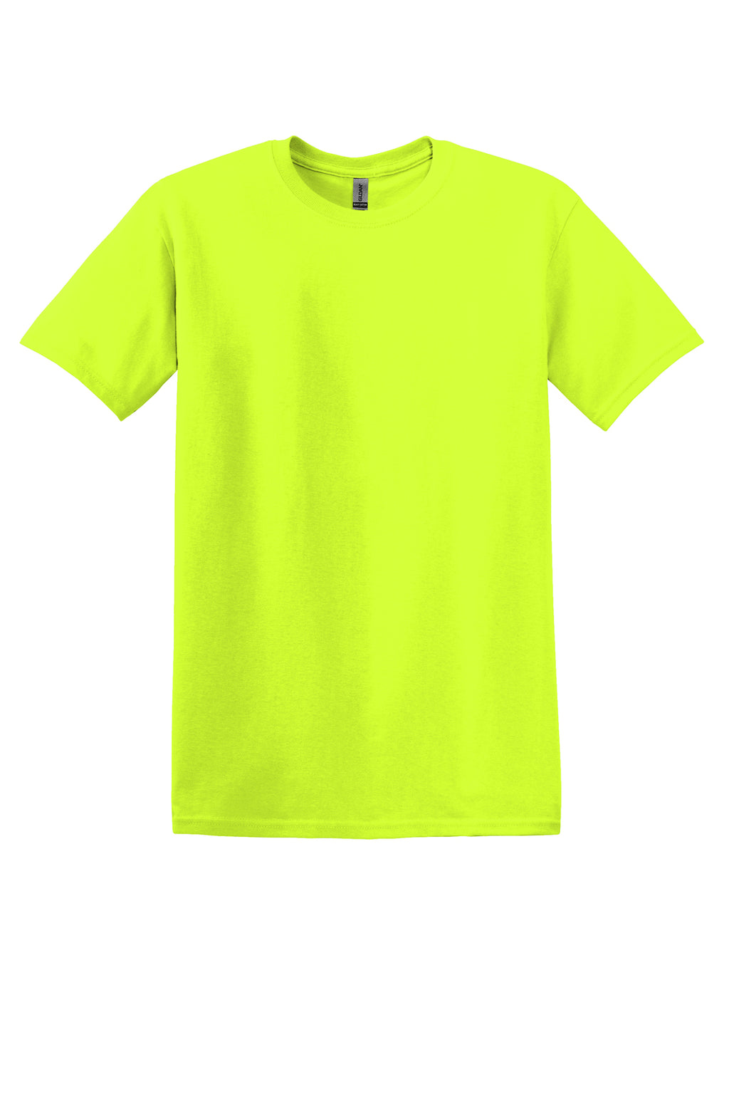 Gildan Mens/Unisex S/S Shirts Safety Green