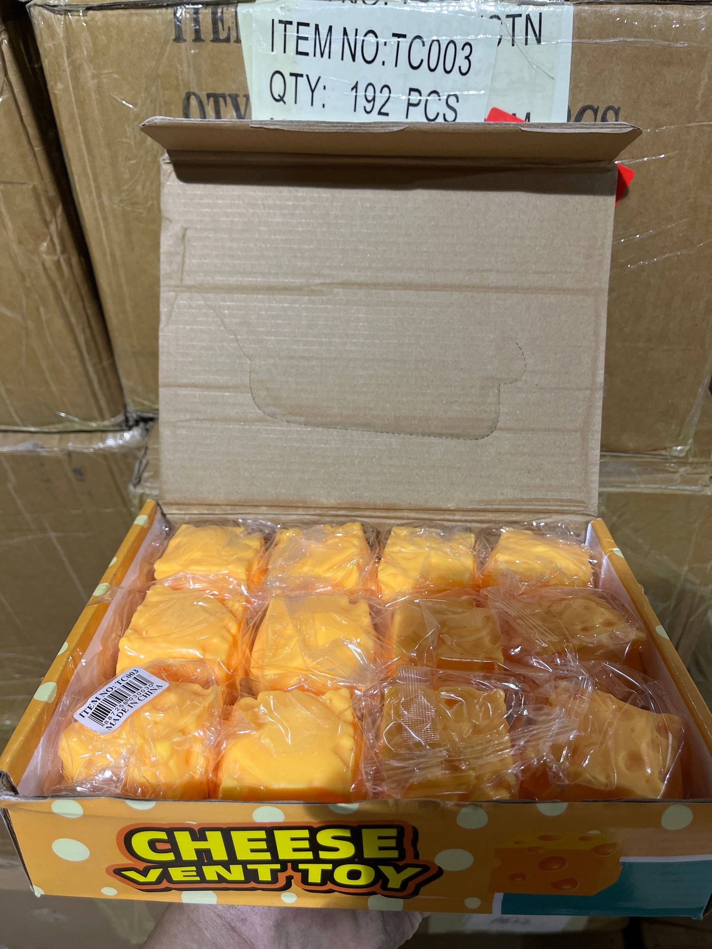 Cheese Cube Squishy