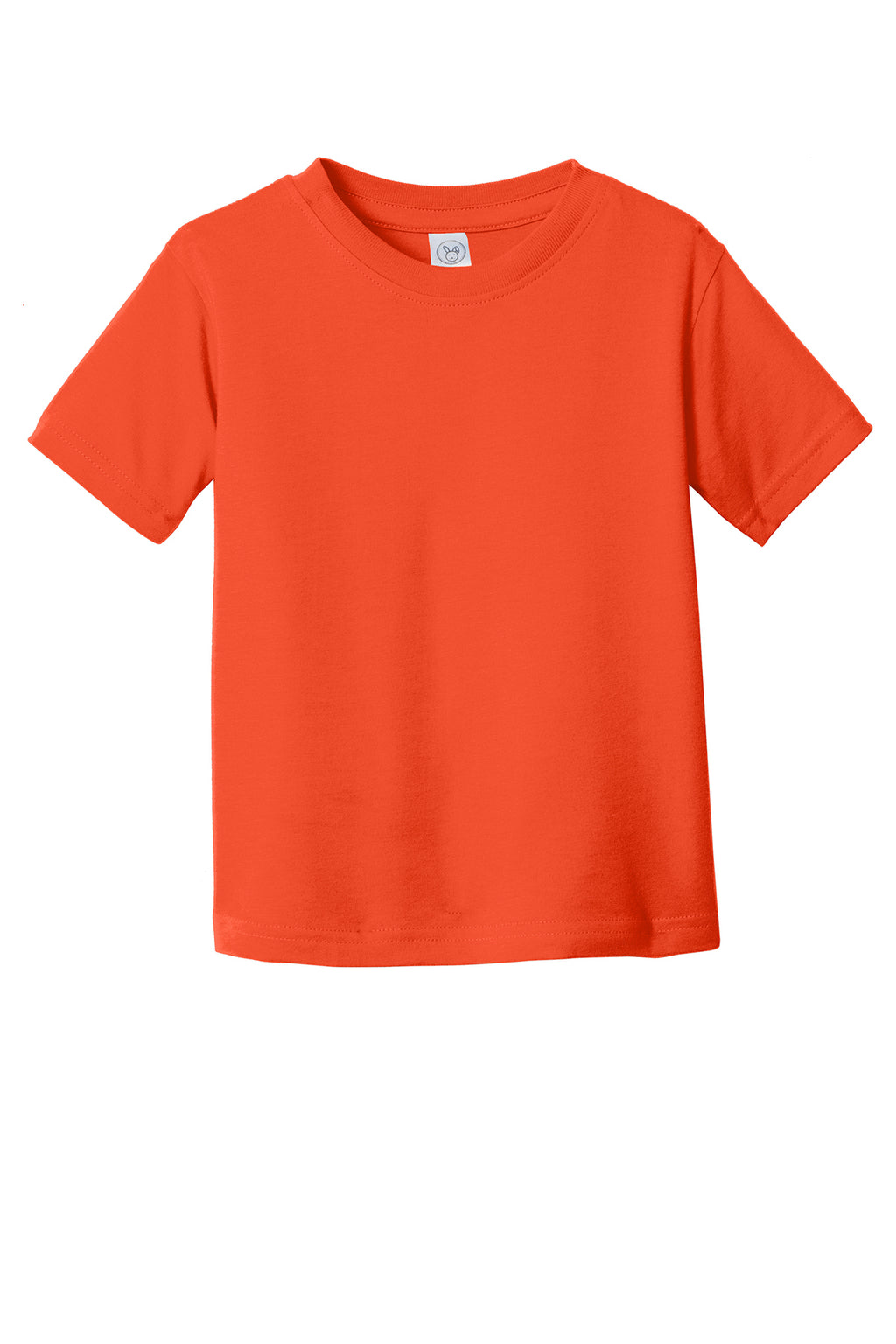 Rabbit Skins Toddler Cotton Short Sleeve Shirts Orange