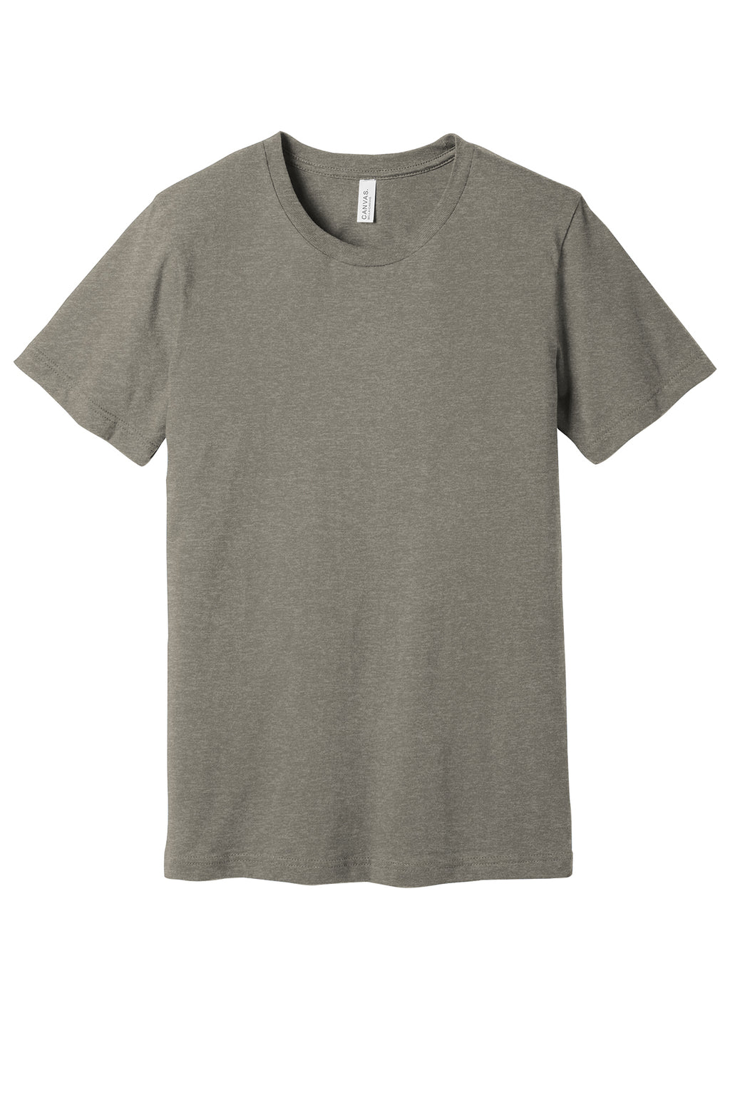Bella Canvas Mens/Unisex Cotton Short Sleeve Shirts Heather Stone
