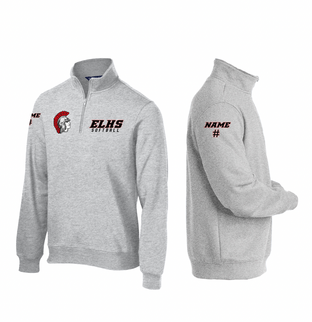 Sport-Tek® 1/4-Zip Sweatshirt (ELHS Softball)