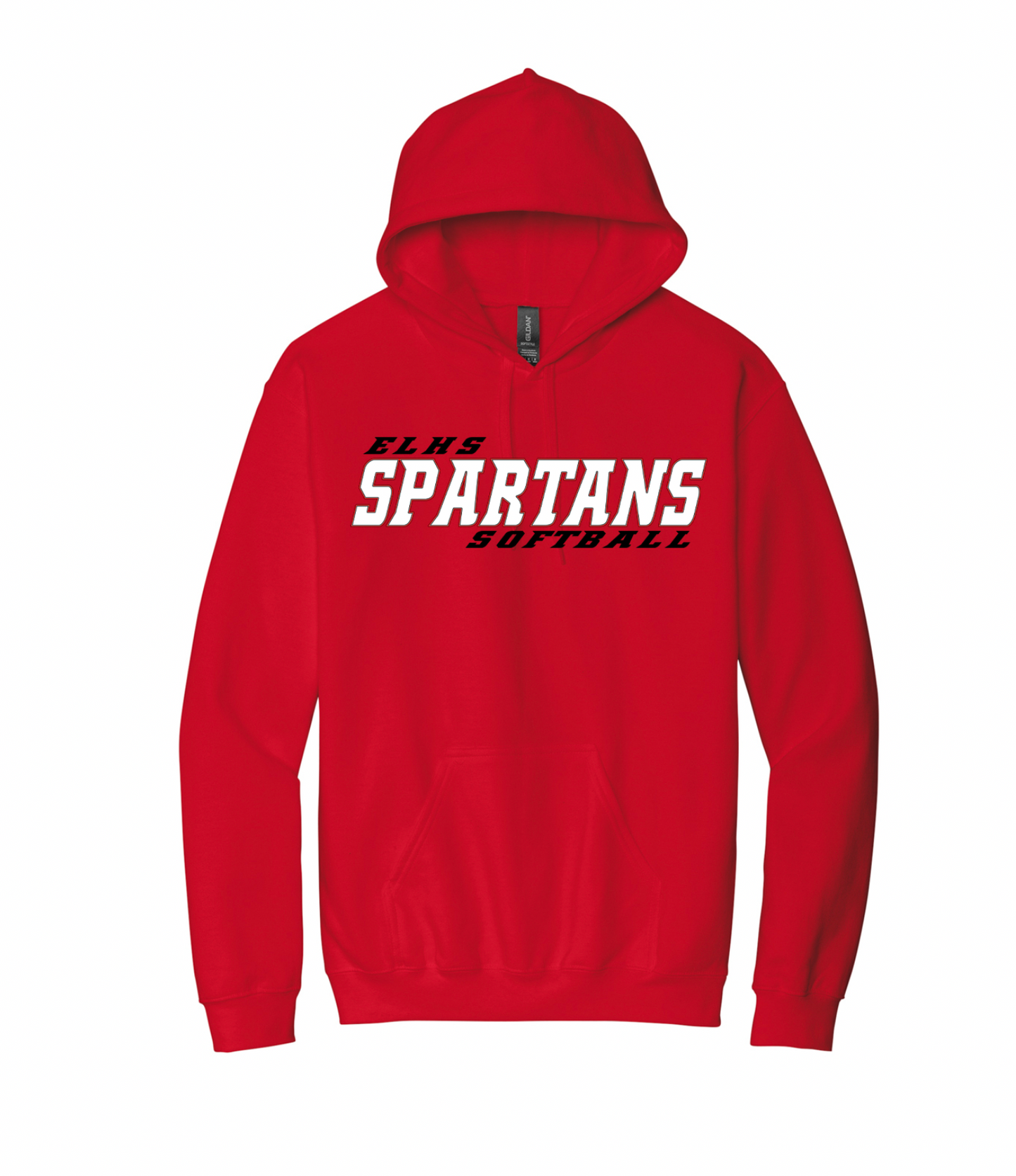 2024 Gildan® Softstyle® Hoodie ELHS Spartans Softball (ELHS Softball)