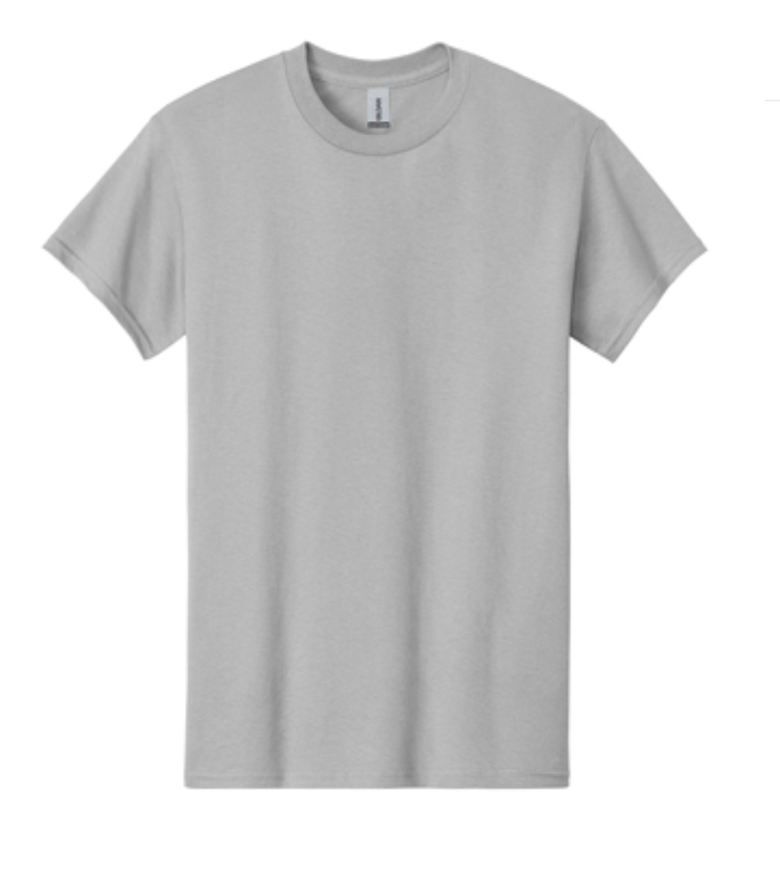 Gildan Mens/Unisex S/S Shirts Ice Grey