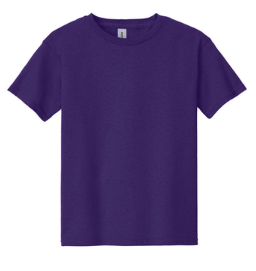 Gildan-Toddler T Shirt-Purple
