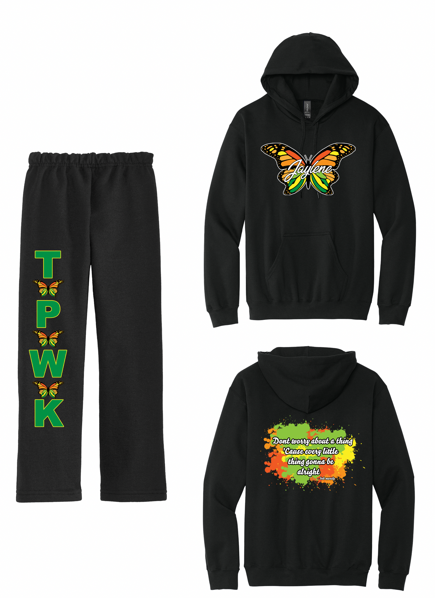 Bob Marley Sweat Suit (Jaylene)
