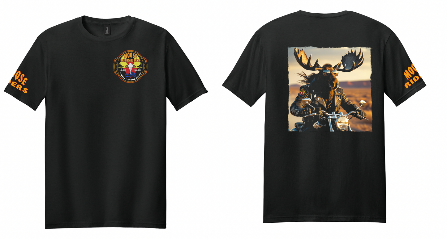 Moose Riders Short Sleeve T-shirt