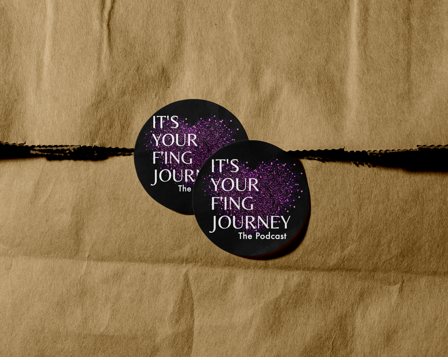 It's Your F'ing Journey 2.5" Sticker
