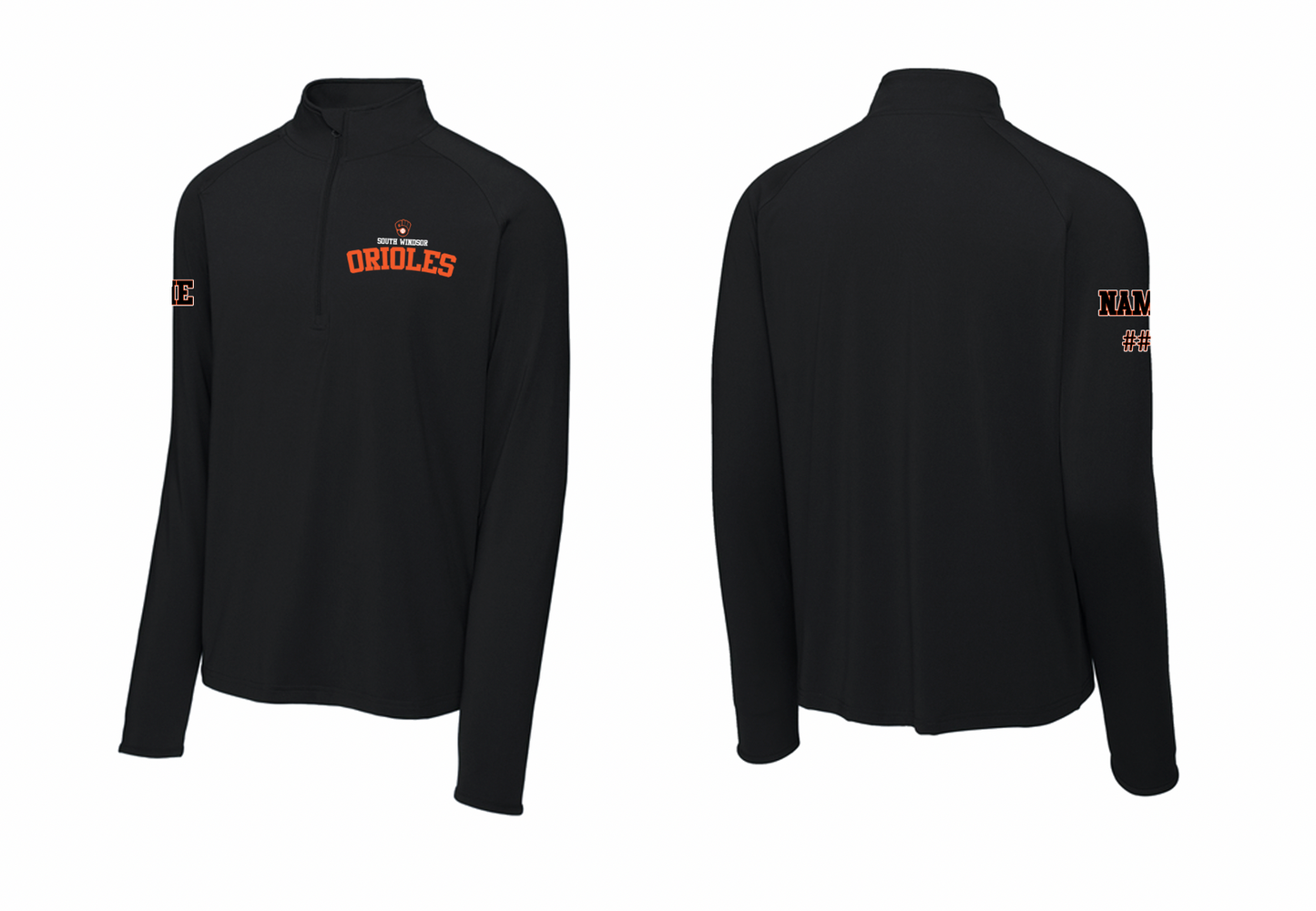 Orioles Lightweight Quarter-Zip Pullover ST850