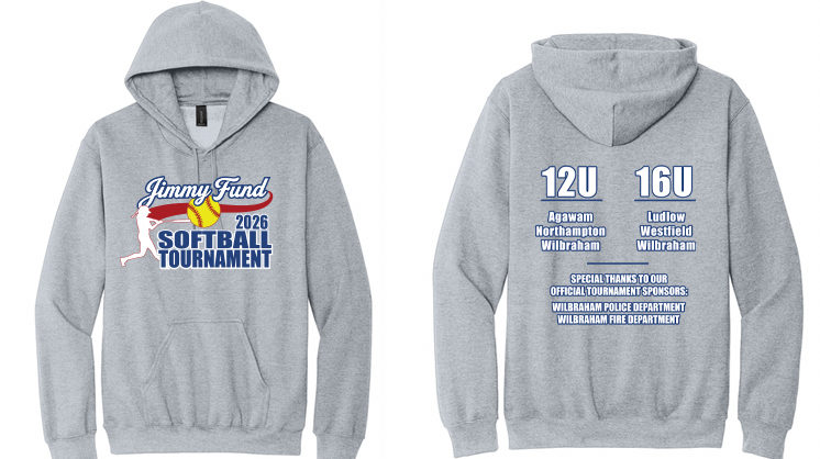 D2 Softball Jimmy Fund Softball Tournament Hoodie