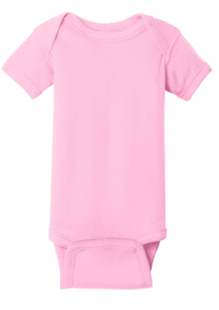 Colored-Short Sleeve Onesie