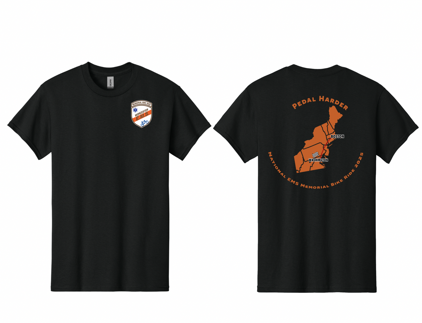 (2025)Unisex T-shirts (National EMS Memorial Bike Ride 2025)