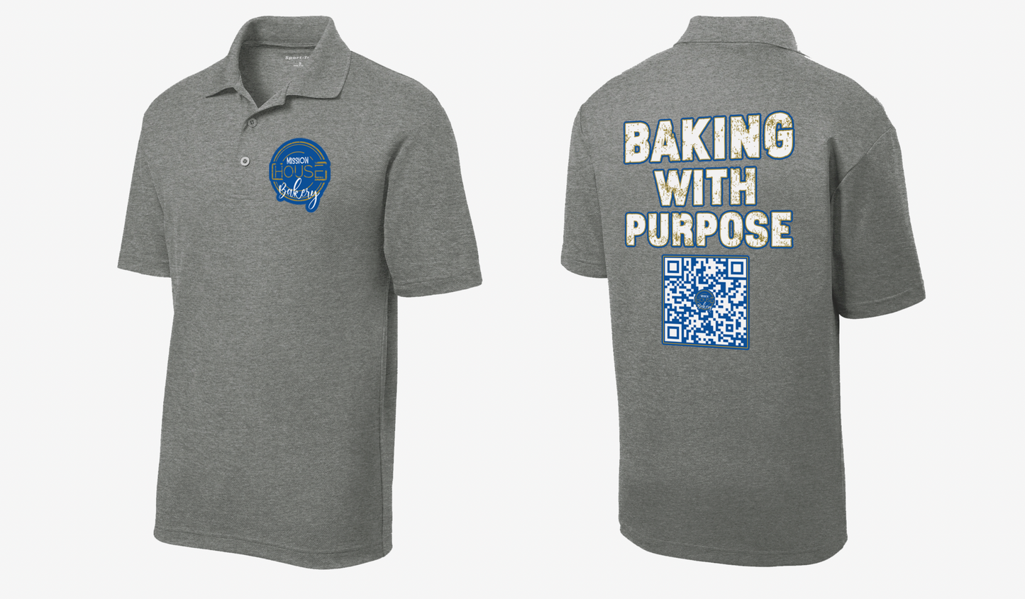 Mission House Bakery Performance Polo