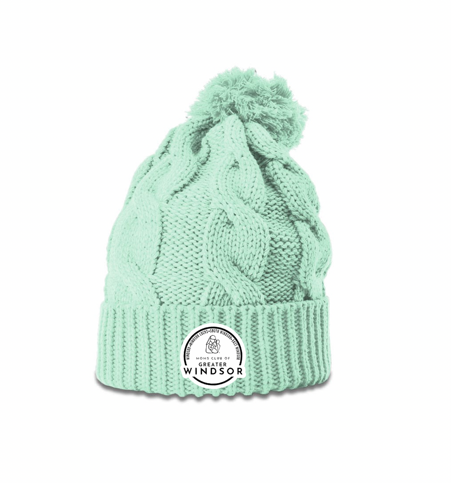 MOMS Club Chunky Twist-Knit Beanies