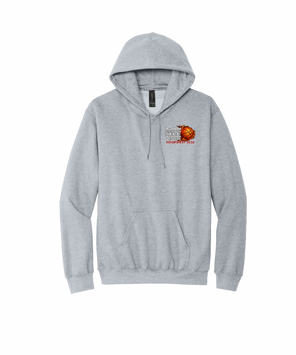 East Longmeadow Youth Basketball Hoodies (Badges)