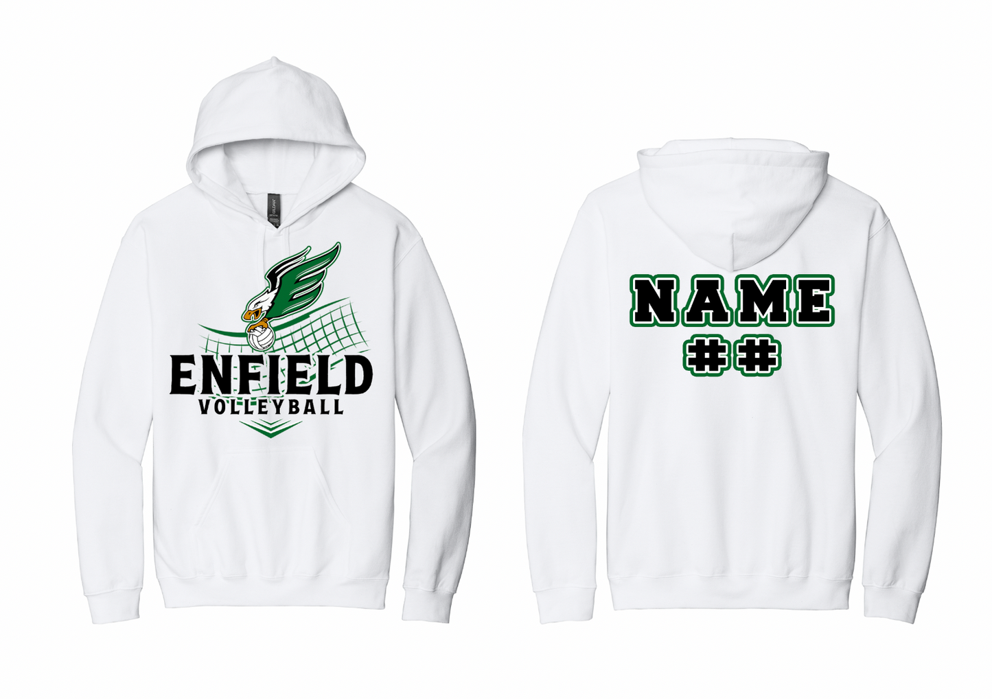 Enfield Boys' Volleyball Softstyle Hoodies