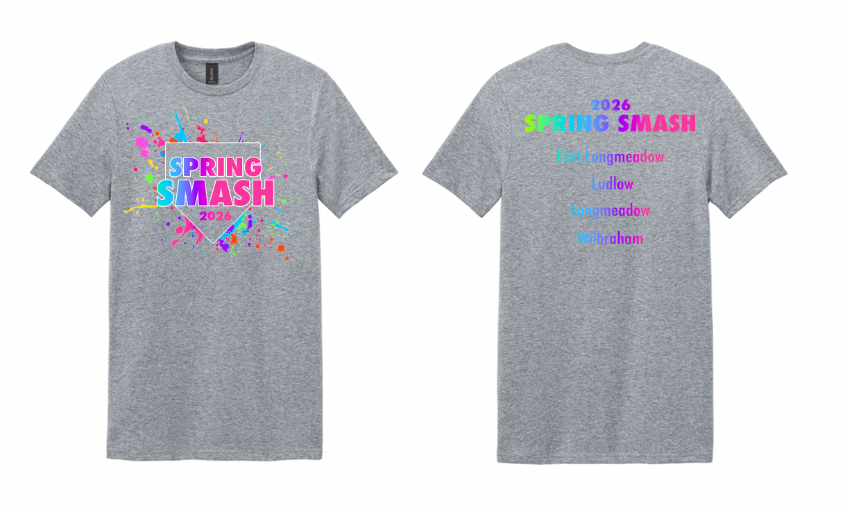 SoftStyle SPRING SMASH 2026 T Shirts - Multicolor Home Plate Design
