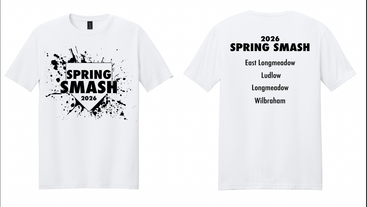SoftStyle SPRING SMASH 2026 T Shirts - Black Home Plate Design