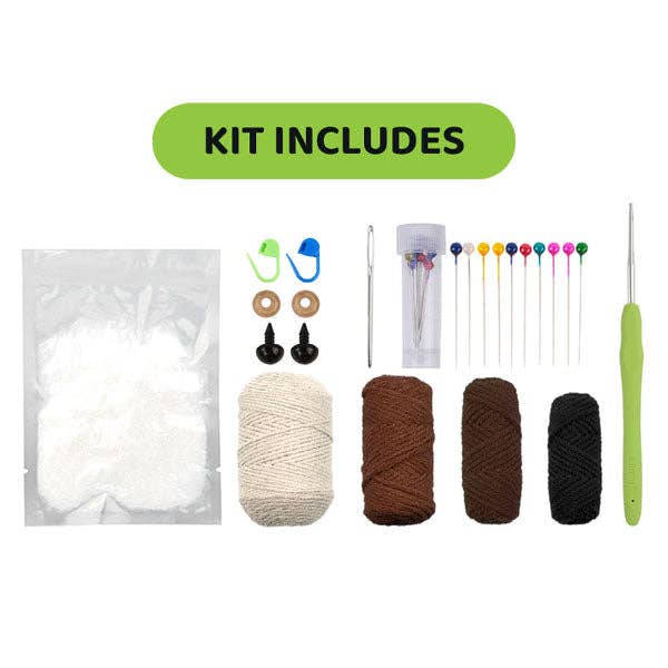 Loop Brigade™ Mystery Pups Crochet Kit