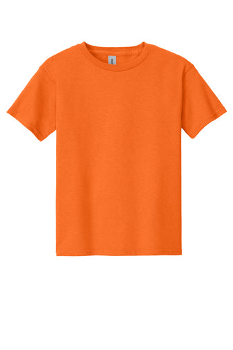 Gildan Youth S/S Shirts Safety Orange