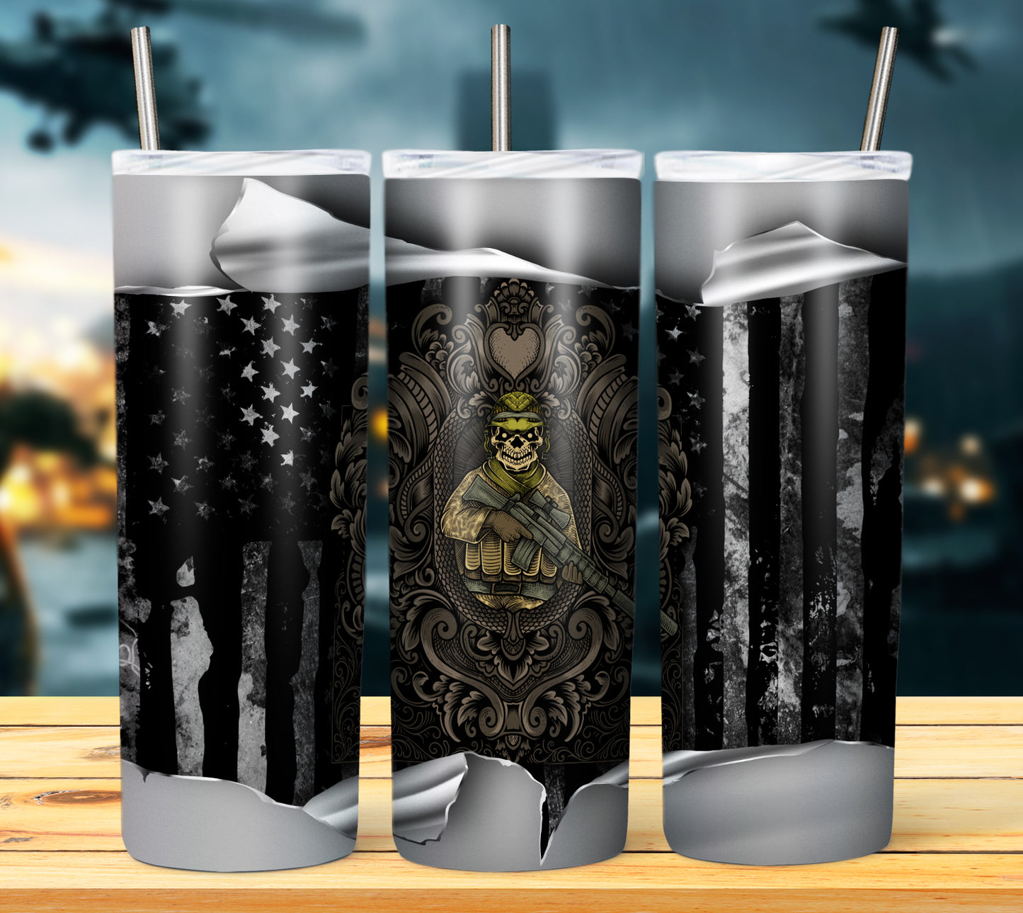 Military Ripped Can Designs 2023