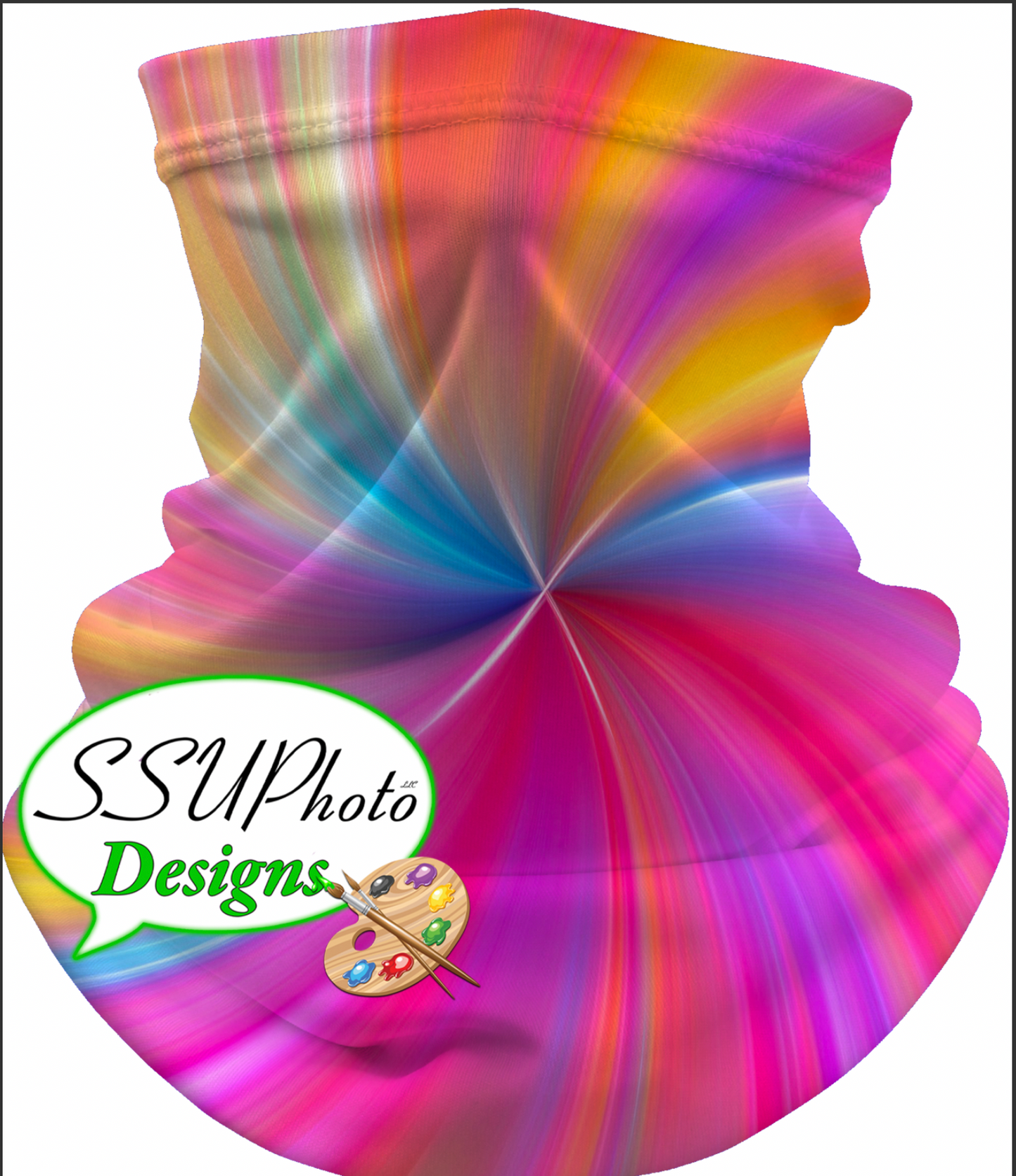 groovy pink Gaiter Digital Design
