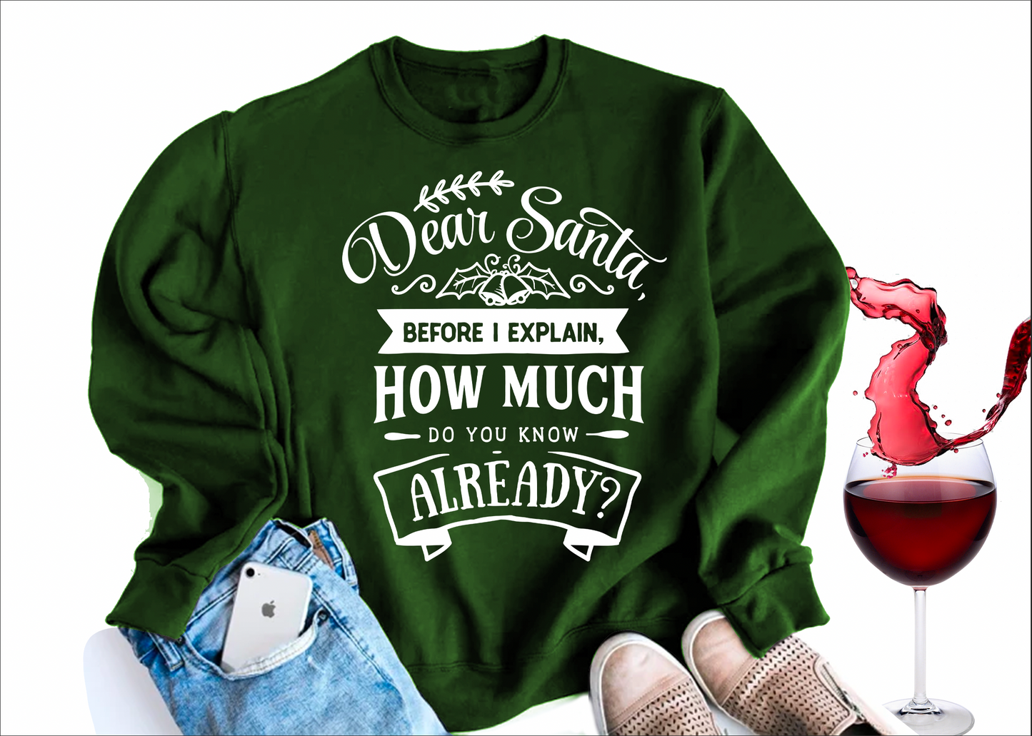 Dear Santa, I can Explain Sweater