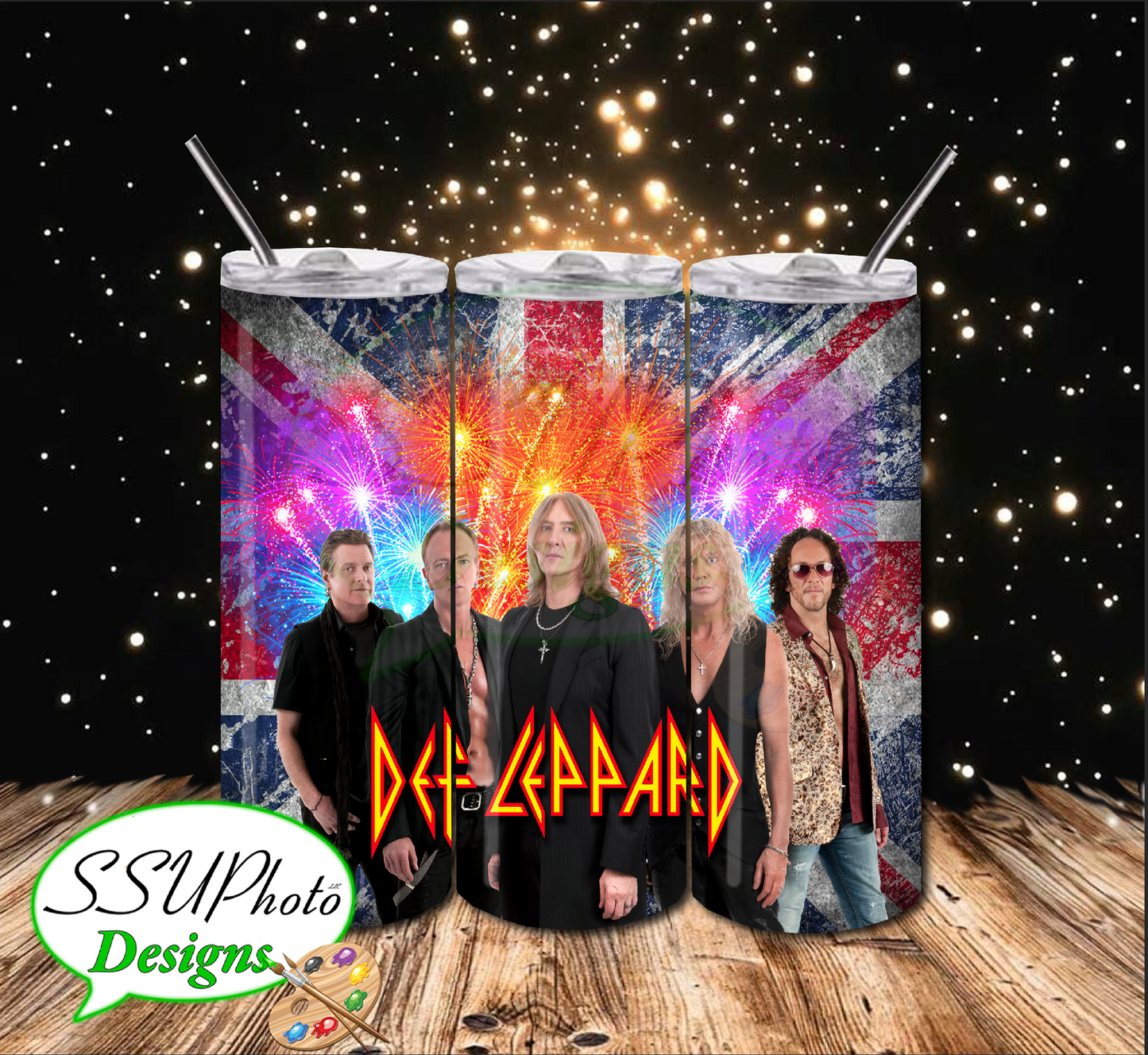 Rock N Roll (3) Skinny TumblerD Digital Design