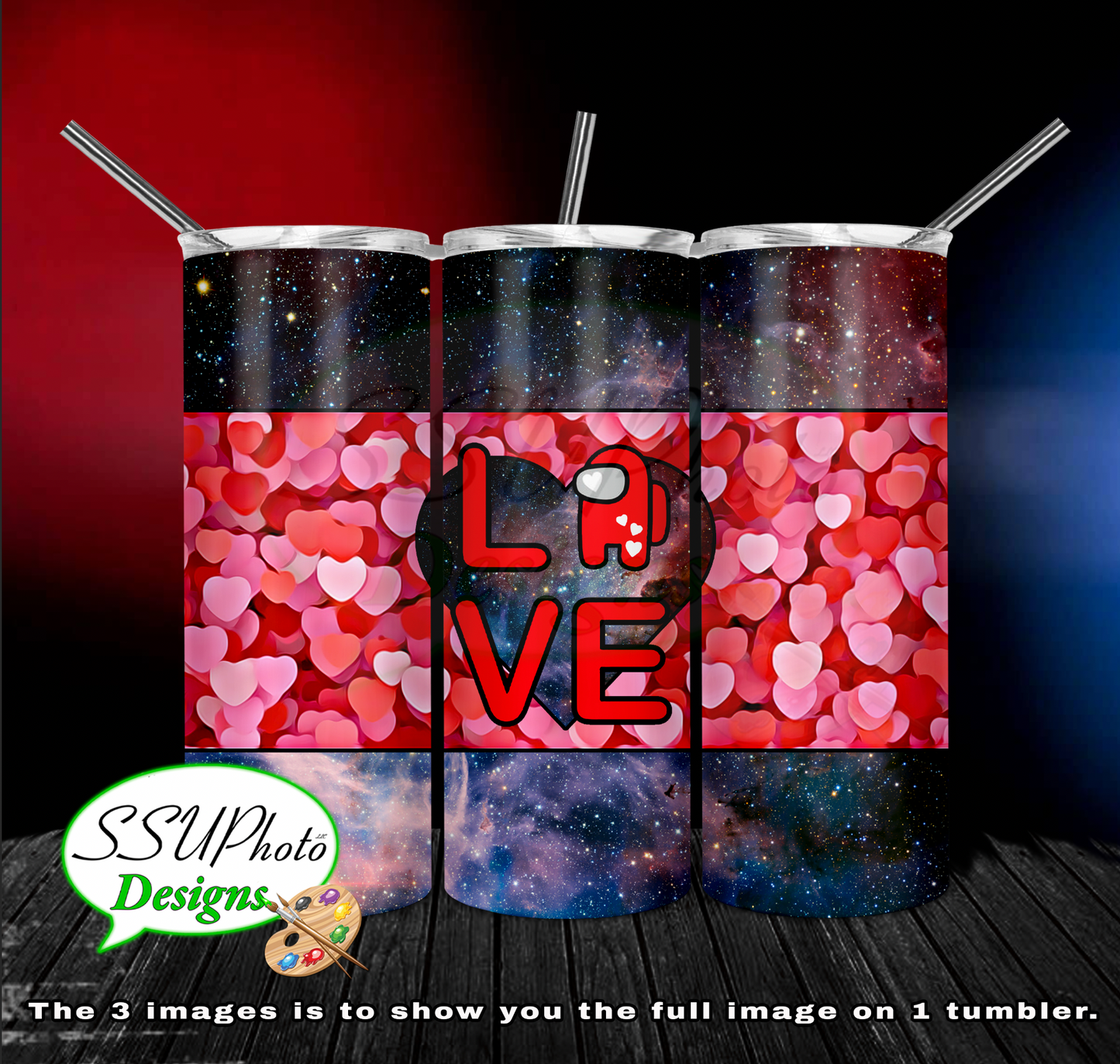 Love is Among us Tumbler