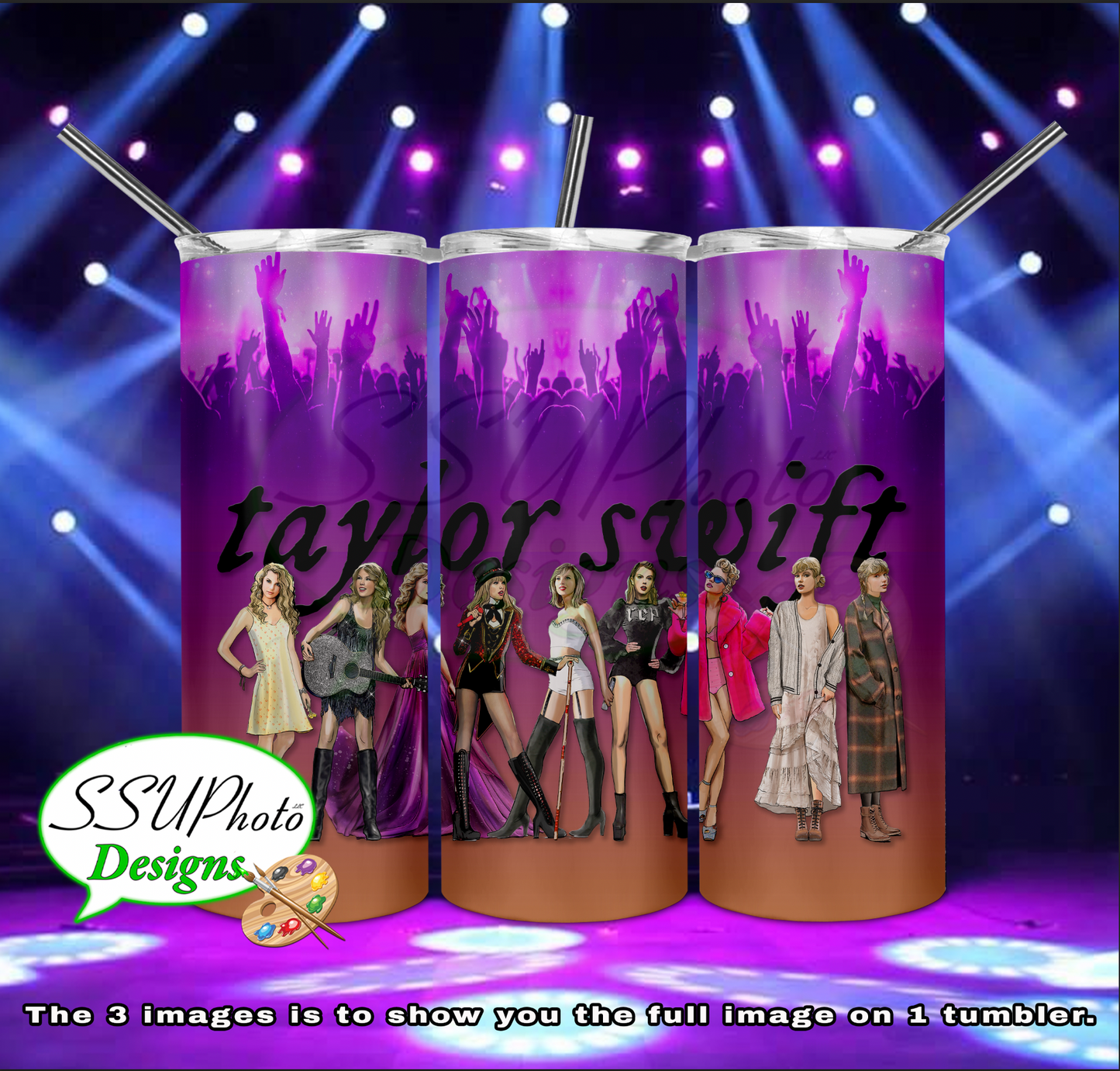 TaylorS 20 oz and 30oz OZ Skinny TumblerD Digital Design