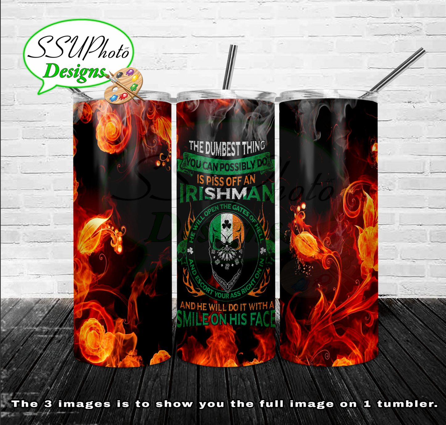 Irish Man Tumbler