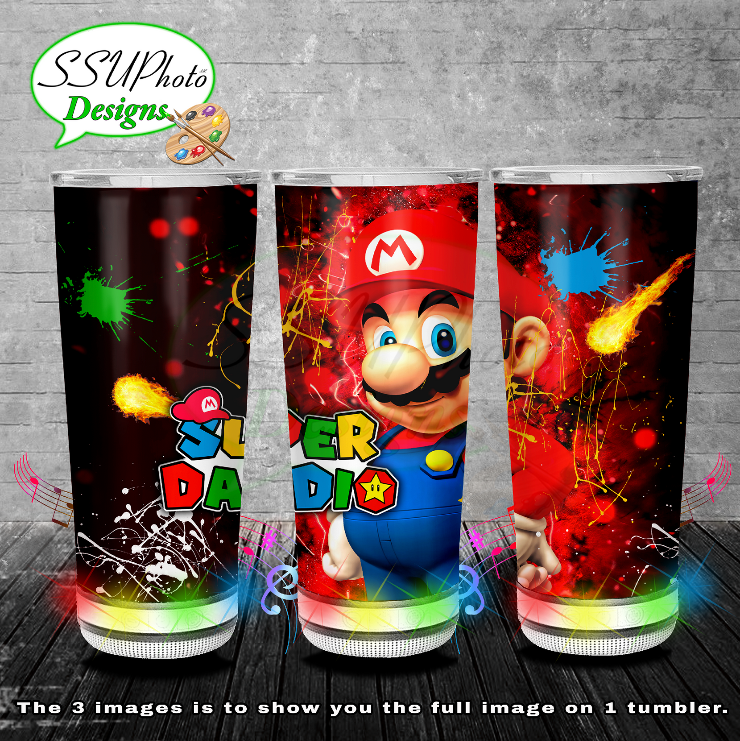 Super Daddio BT Speaker TumblerD Digital Design