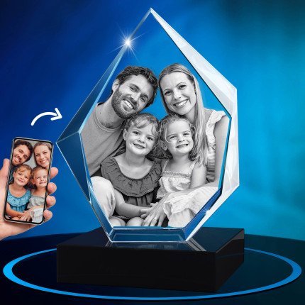 3D Photo Crystal Blocks