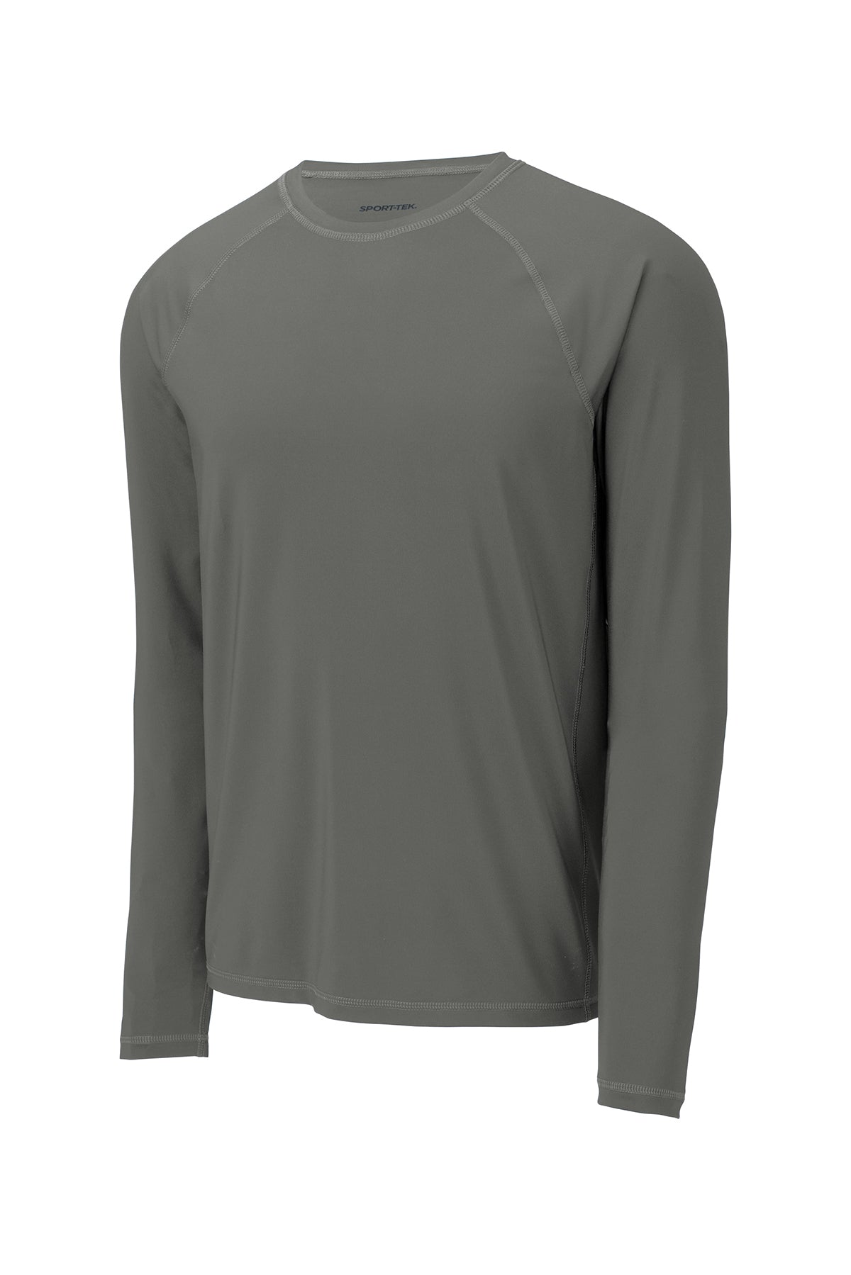 Sport-Tek Grey Long Sleeve Rashguard Tee