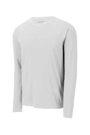 Sport-Tek Mens/Unisex White  Rashguard Tee