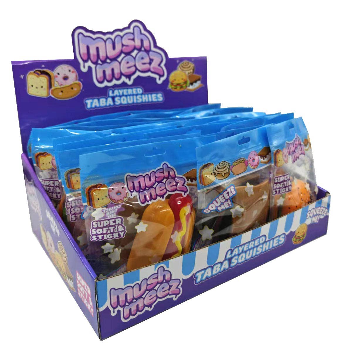MushMeez Taba Squishes Food