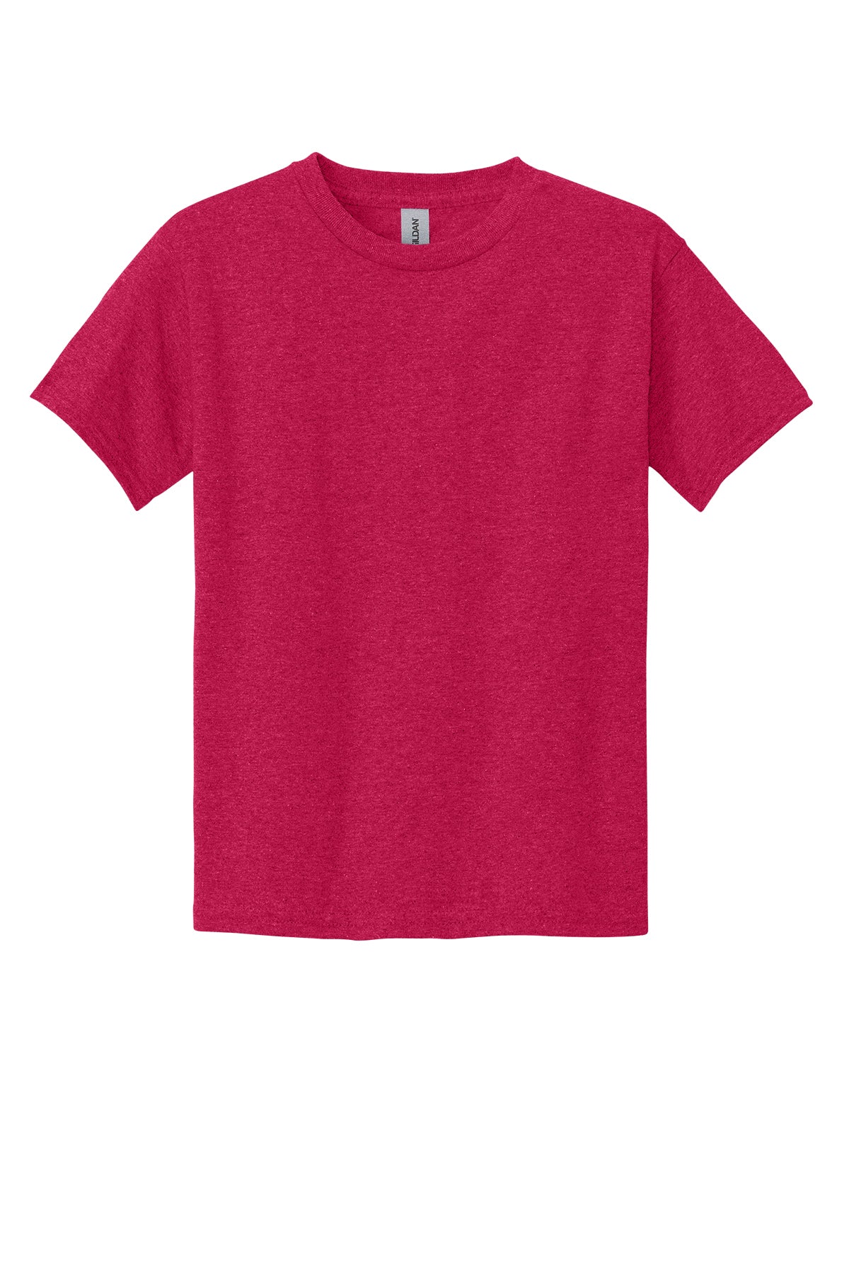 Gildan Youth S/S Shirts Heather Red