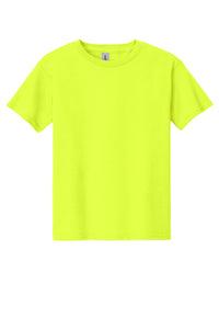 Gildan Youth S/S Shirts Safety Green