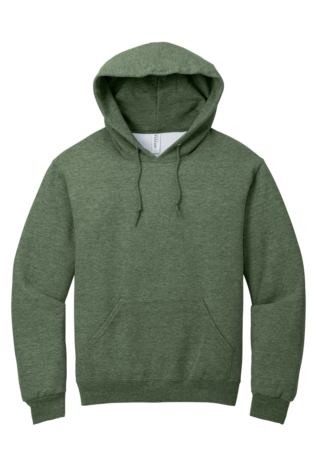 Jerzees Mens/Unisex Hoodies Military Green Heather