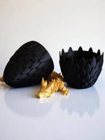 3D Printed 12" Dragon and 6" Egg