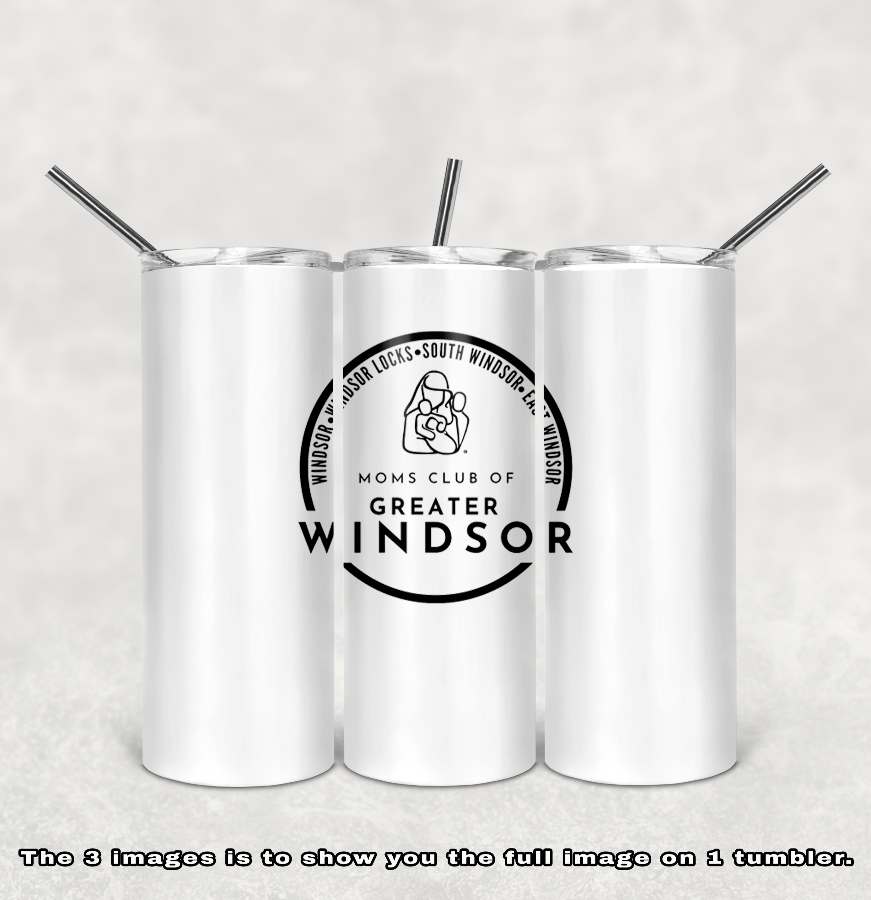 MOMS Club 20oz Skinny Tumbler