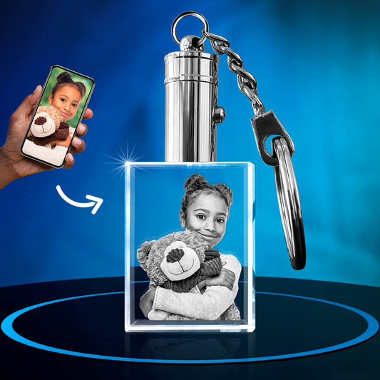Crystal keychain-Rectangle
