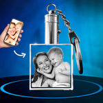 3D Crystal Photo Keychains Starting at $49