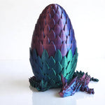 3D Printed 12" Dragon and 6" Egg