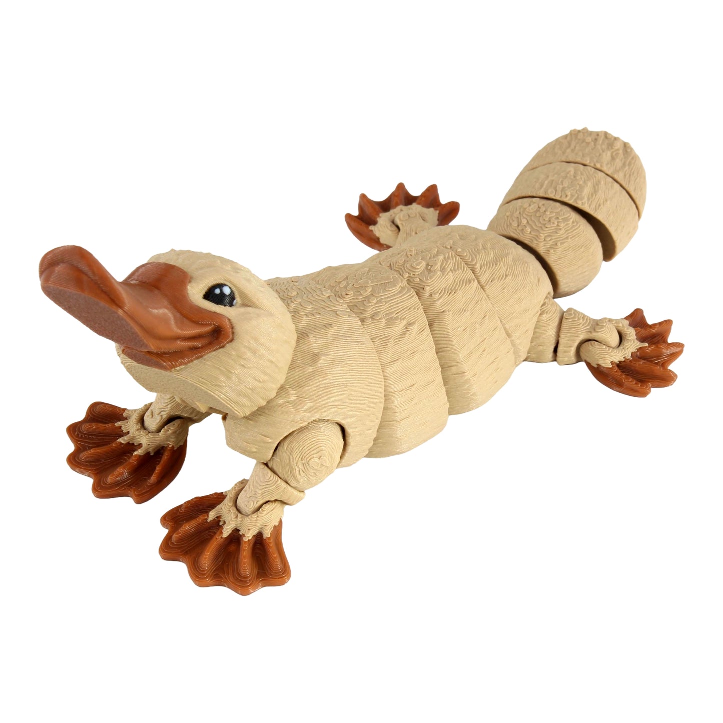 Large 3D Printed Articulated Platypus