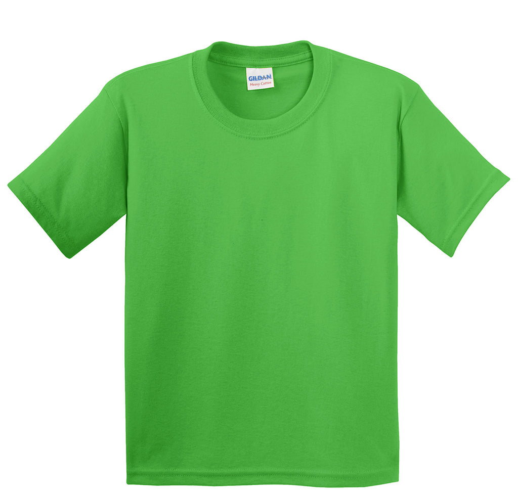 Gildan Youth S/S Shirts Electric Green